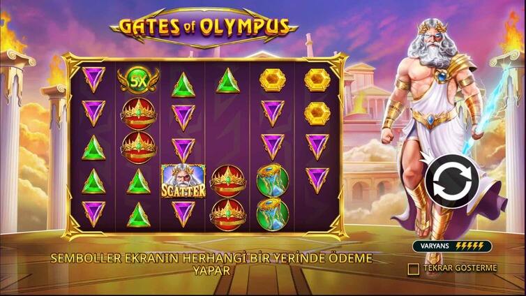 Gates of Olympus Slot Screenshot